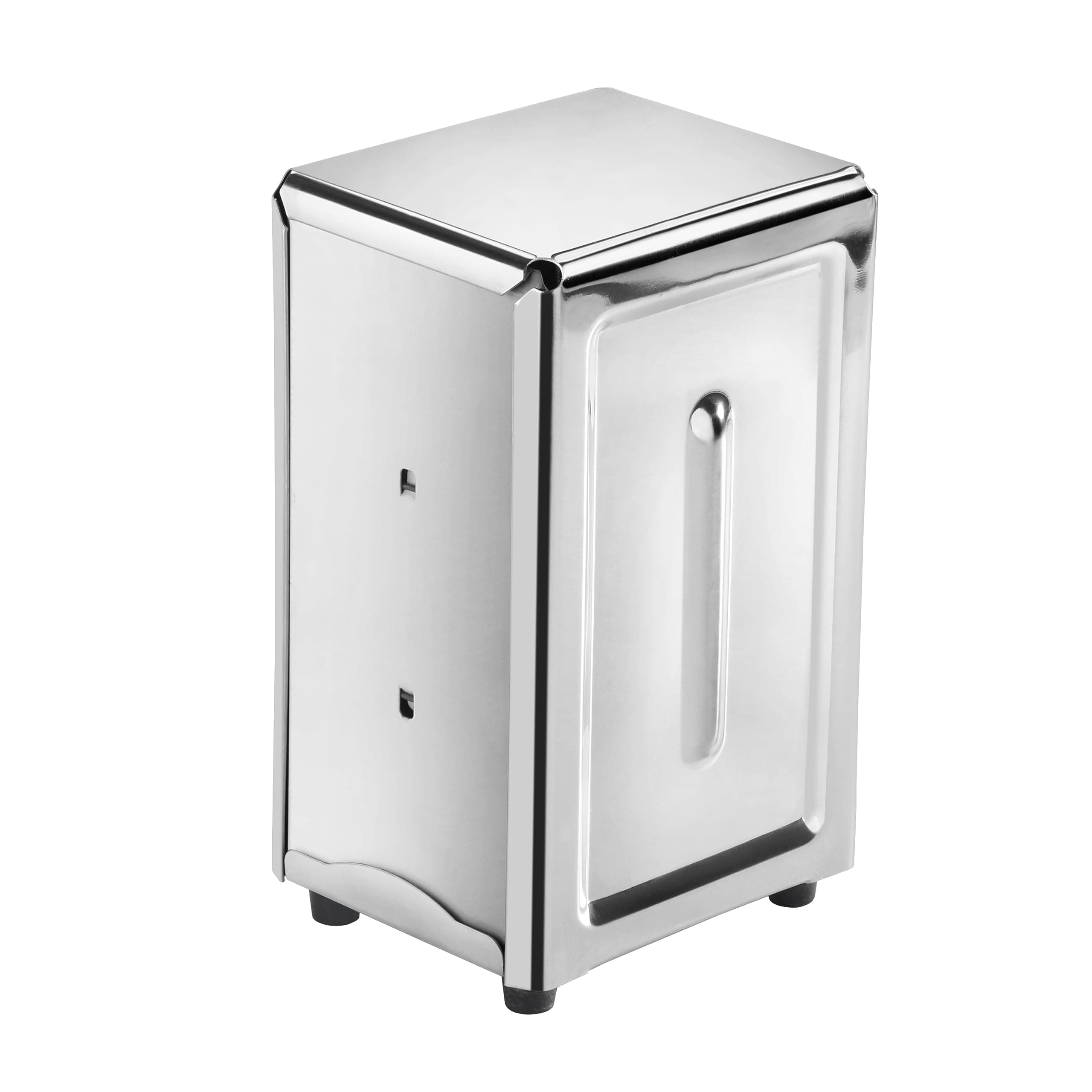 24074 Stainless Steel Tall Napkin Dispenser, 3.875 by 4.75 by 7.5-Inch