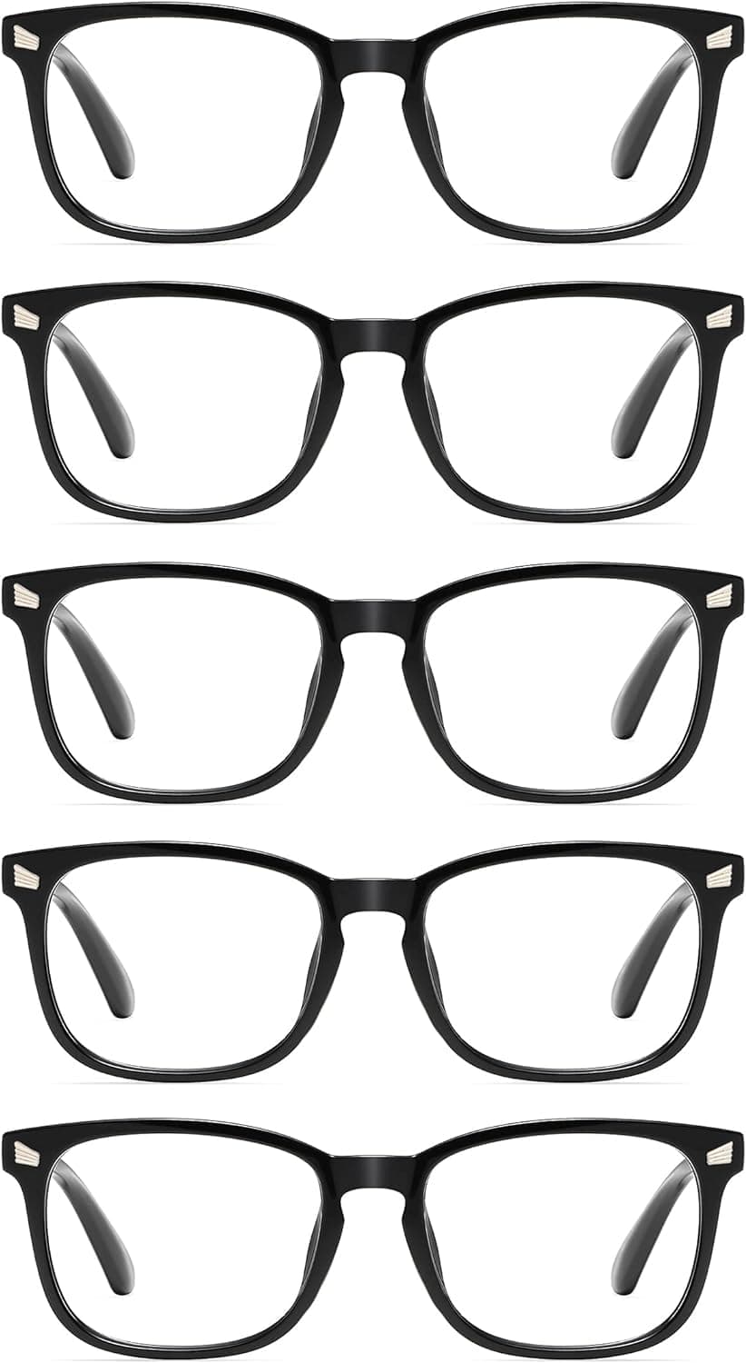CCVOO Reading Glasses for Women/Men, Eyeglasses, Blue Light Readers for Women/Men, Computer Eye Glasses, Cheaters