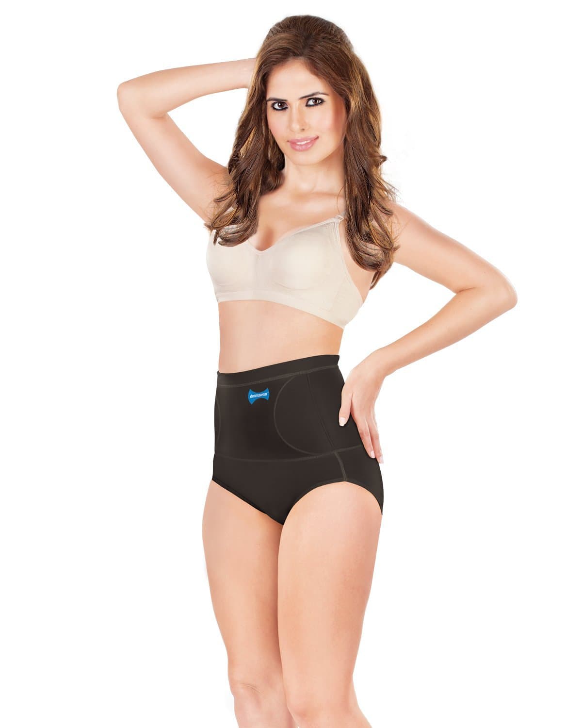 Women Blended Mini Corset High Waist Shapewear Panty