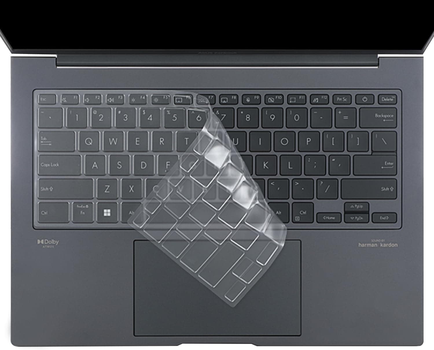 RAYA TPU Keyboard Skin Cover for ASUS Vivobook Go 14 (E1404F / E1404G) Laptops (TPU Transparent)