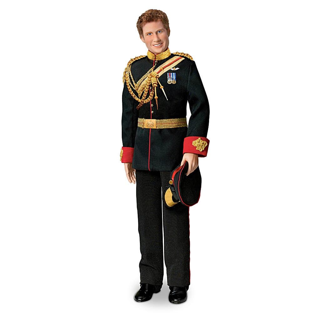 Prince Harry Royal Fashion Porcelain Doll by Ashton Drake