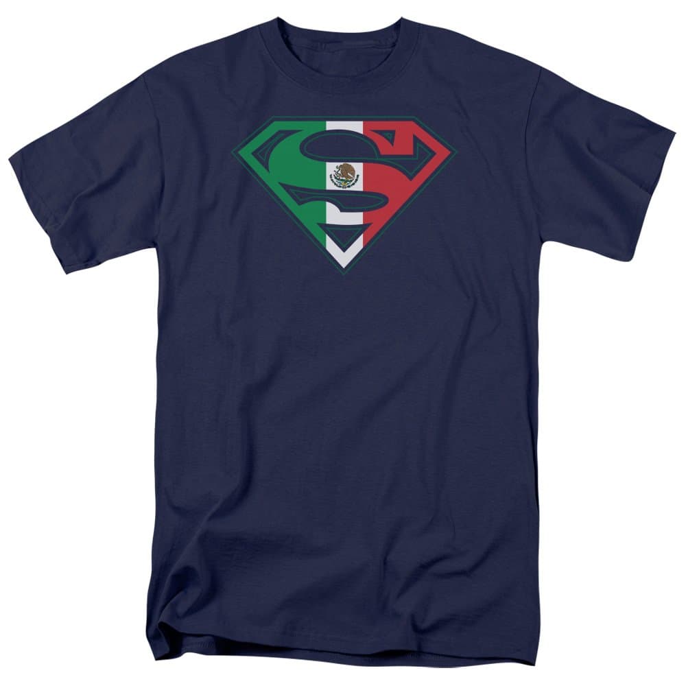 Superman-Mexican Shield T-Shirt Size XL