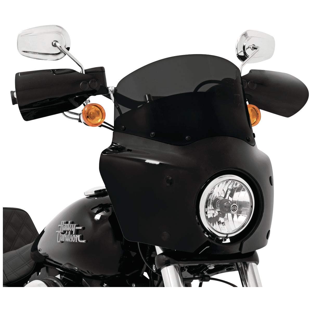 Road Warrior 9" Dark Black Smoke Windshield MEP86610