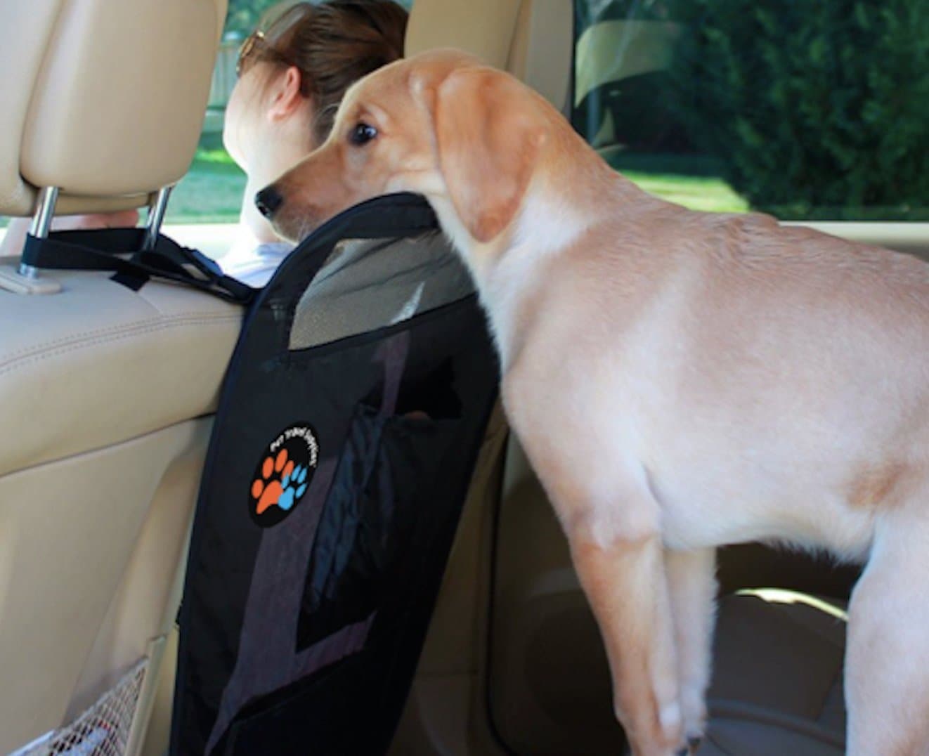 Car Pet Barrier Backseat Dog Gate for Driver Safety | Durable and Scratch Resistant Travel Accessories for Dogs