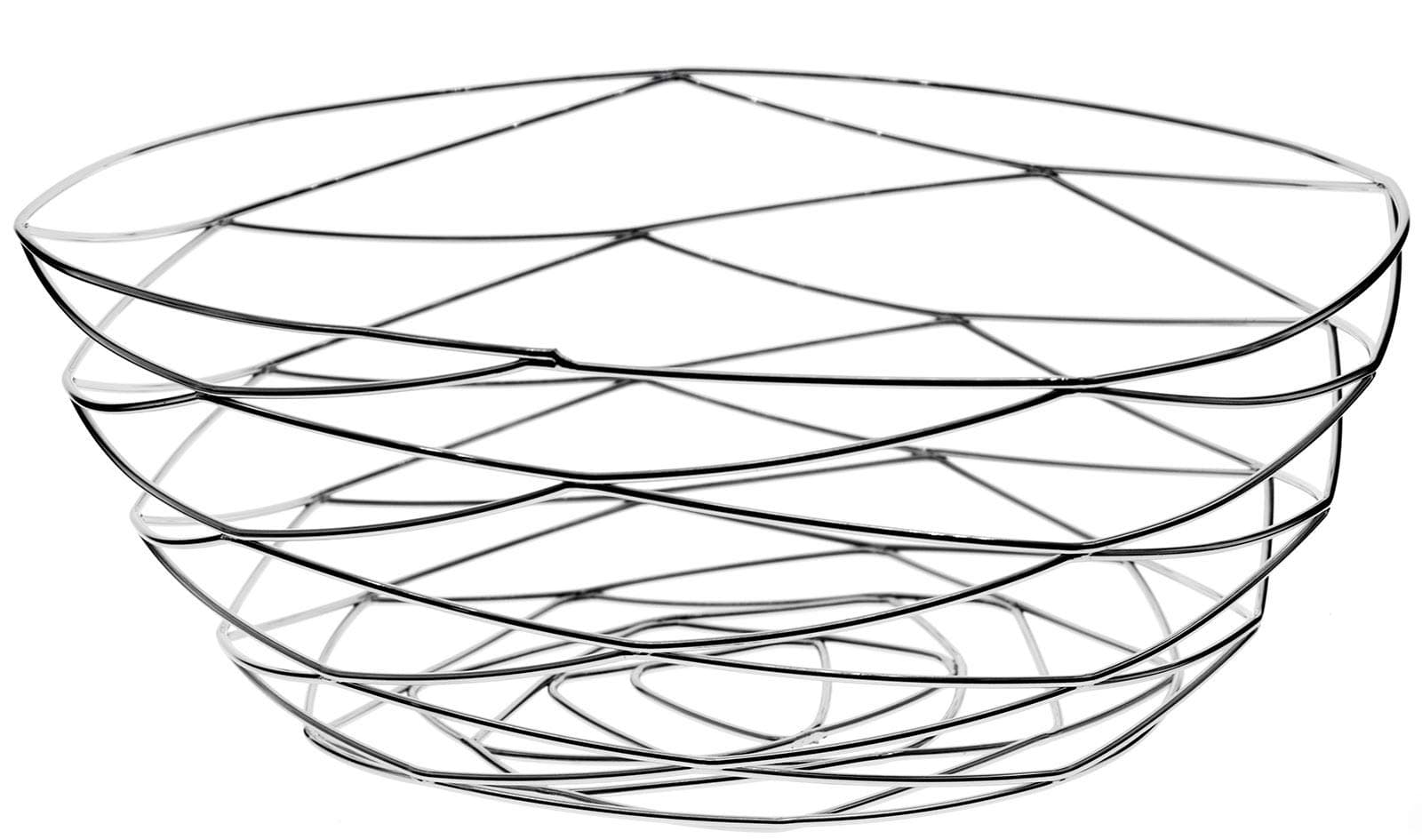 Steel Fruit Bowl, Fruits Basket, Fruit Box, Two Size, Silver Color, Great