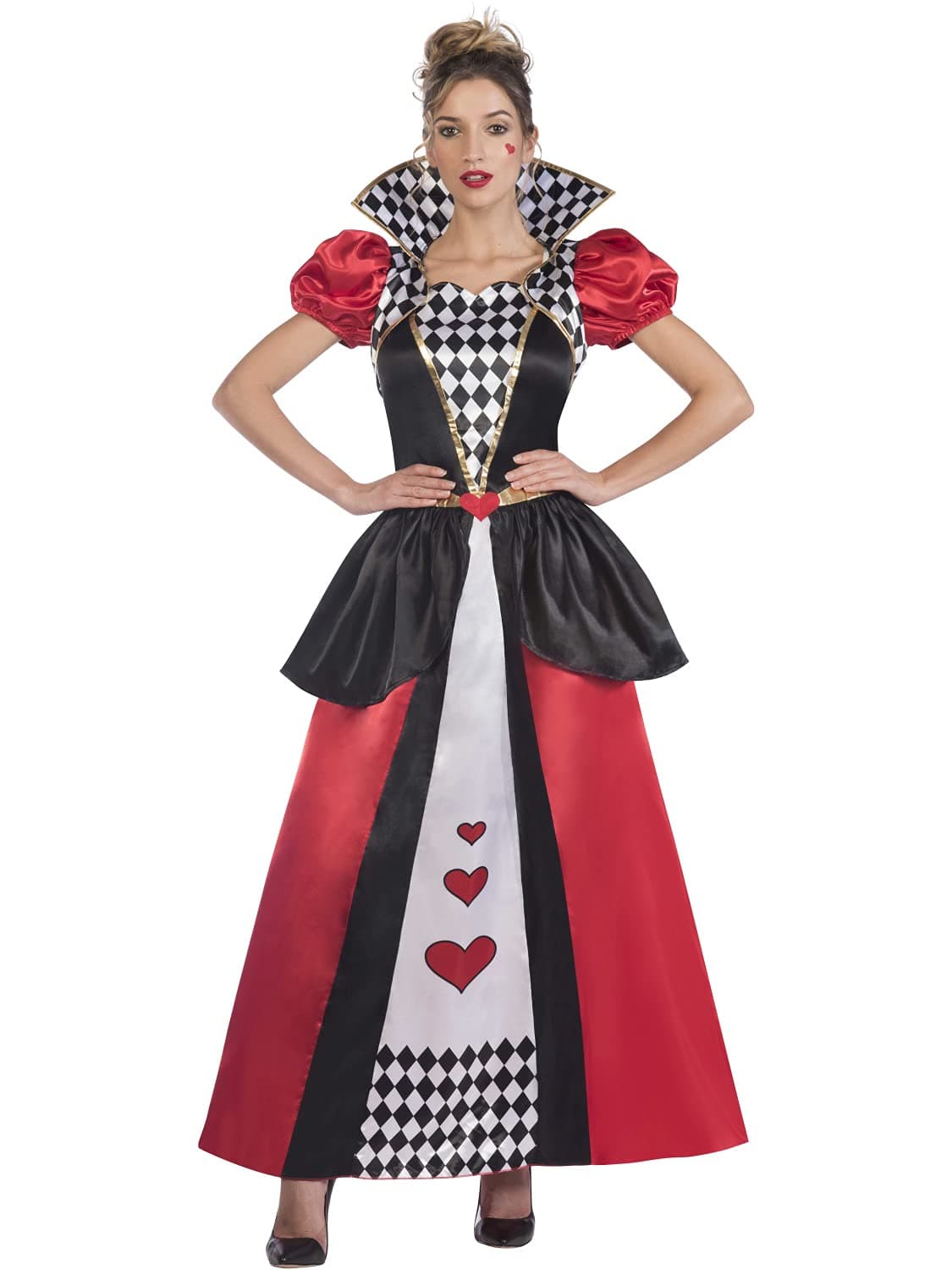 amscan Adult Ladies Queen Of Hearts Costume