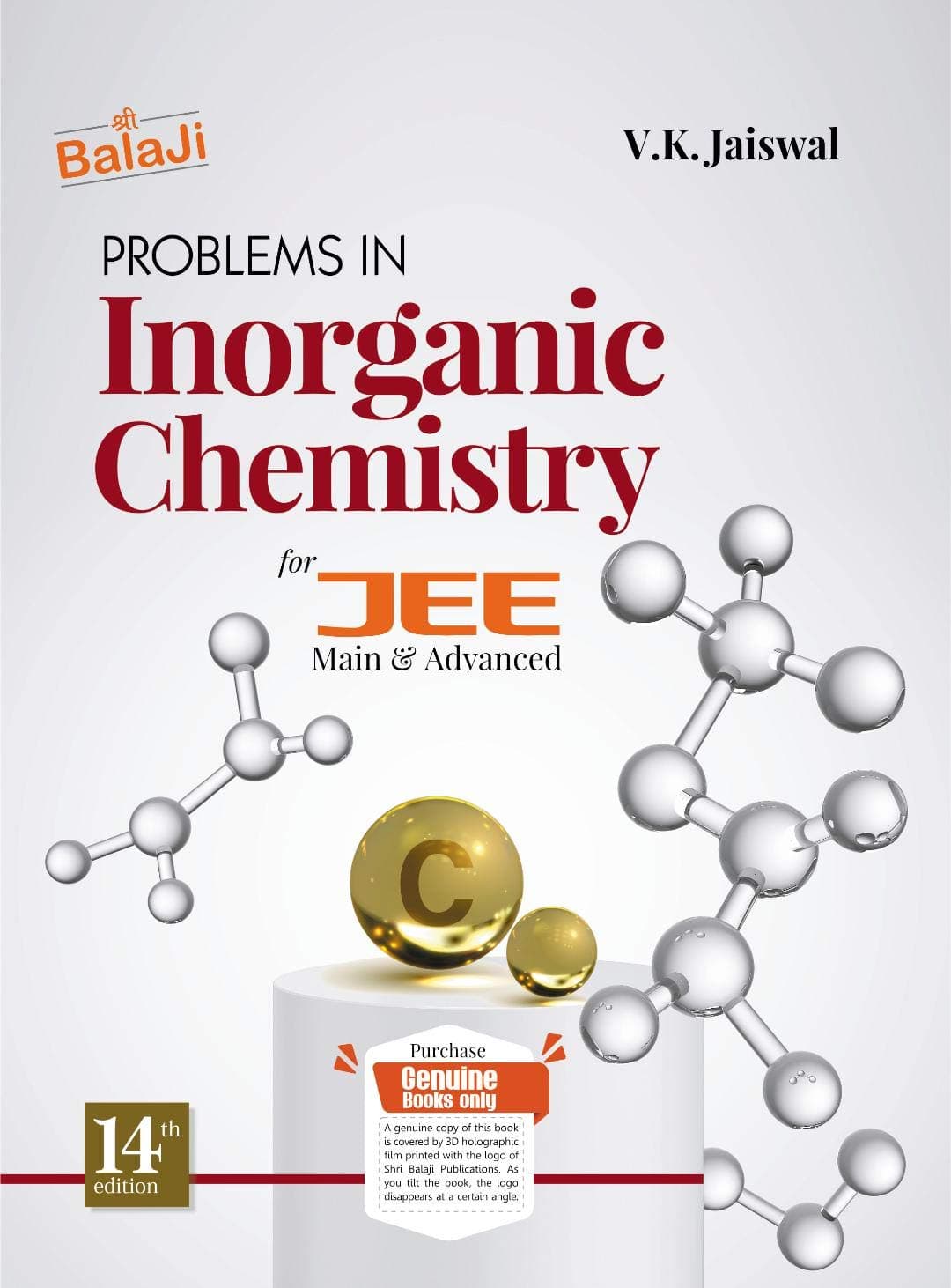 Problems in Inorganic Chemistry for Jee (Main & Advance)