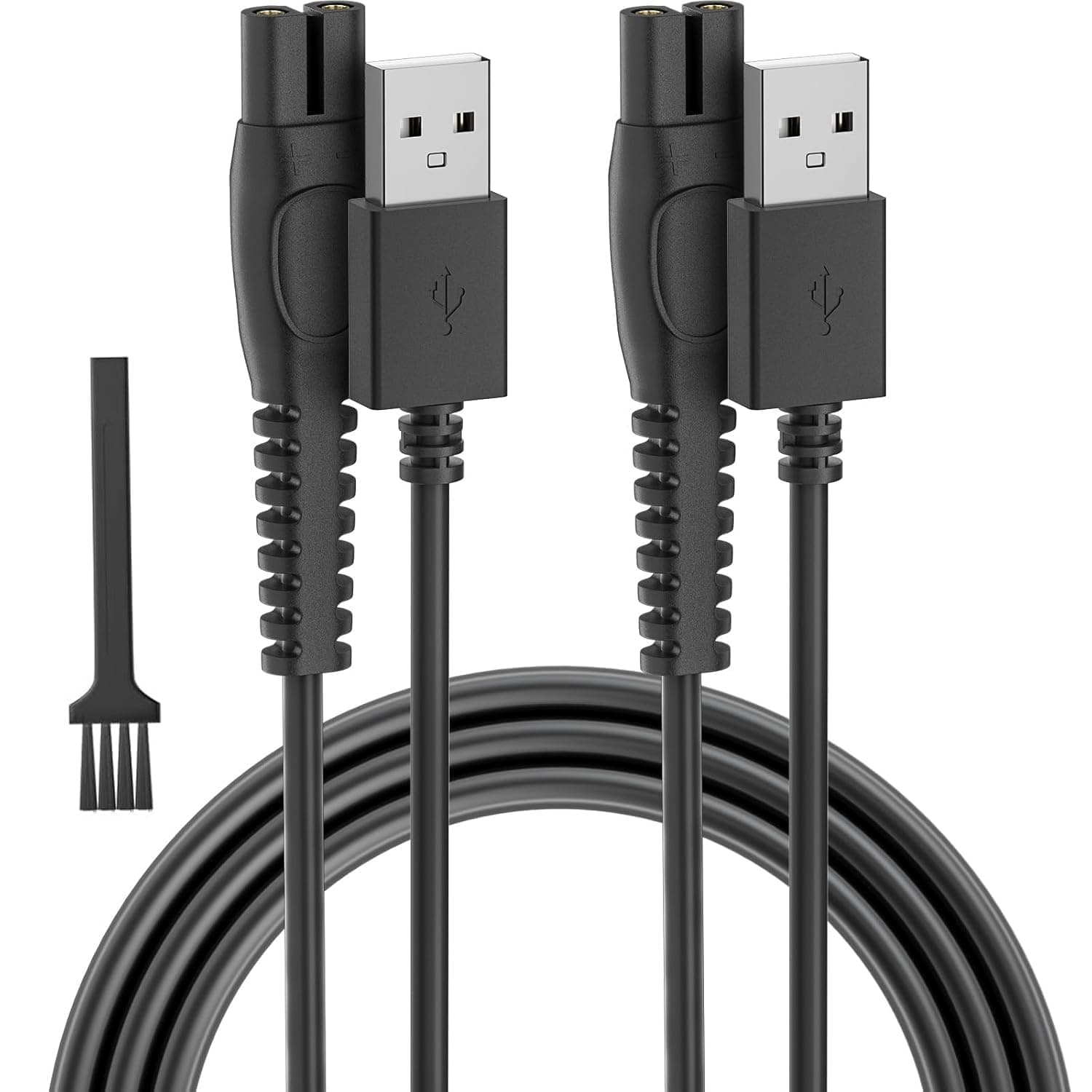 One Blade Charger for Philips Norelco OneBlade QP2724, QP2834, MG5910, MG7910, MG9510, X5006,[2-Pack, 3,3ft] OneBlade Latest Version Power Cord USB Charging Cable