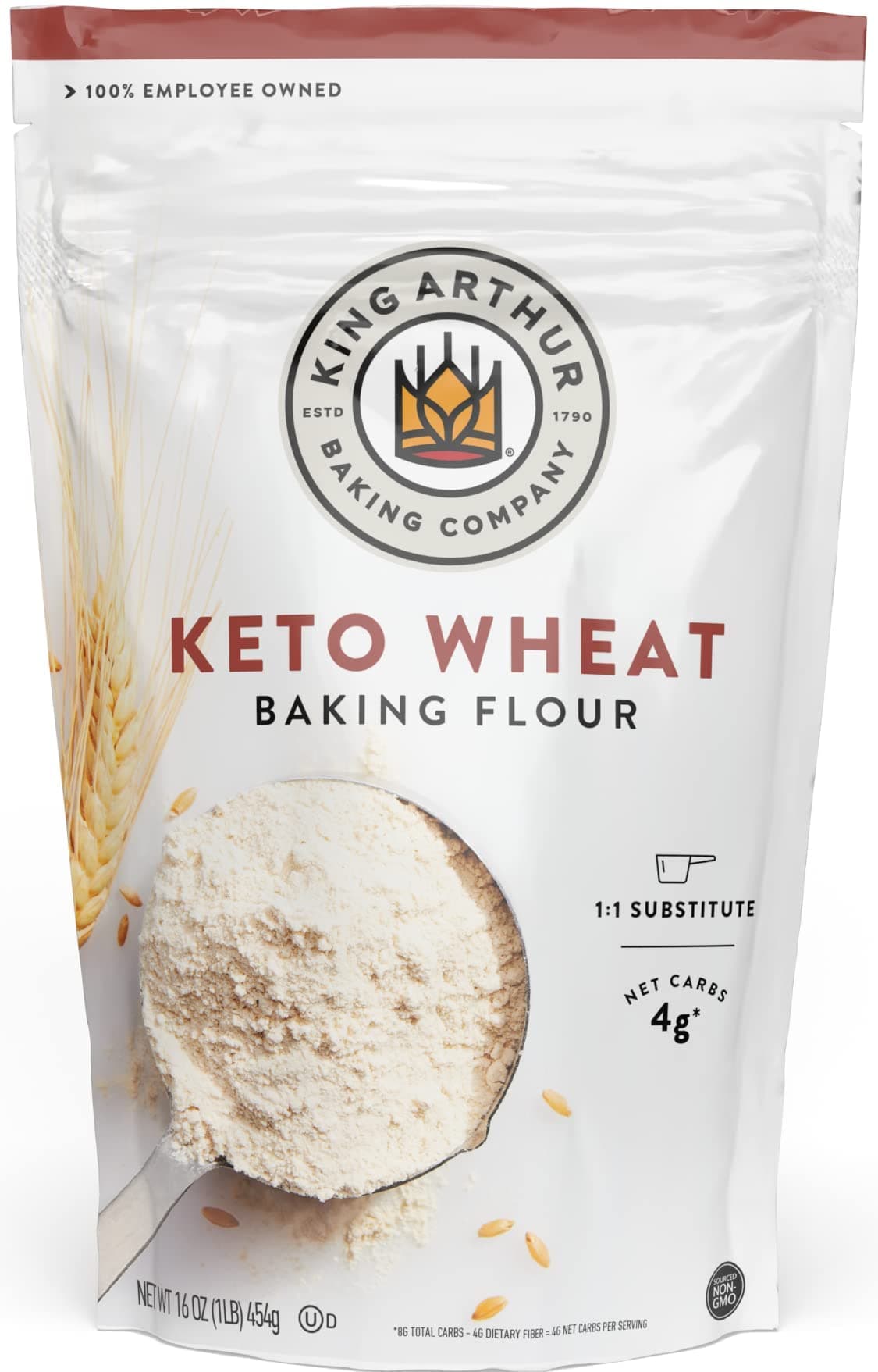 King Arthur Flour, Keto Wheat Flour Blend, 16 oz (454 g)