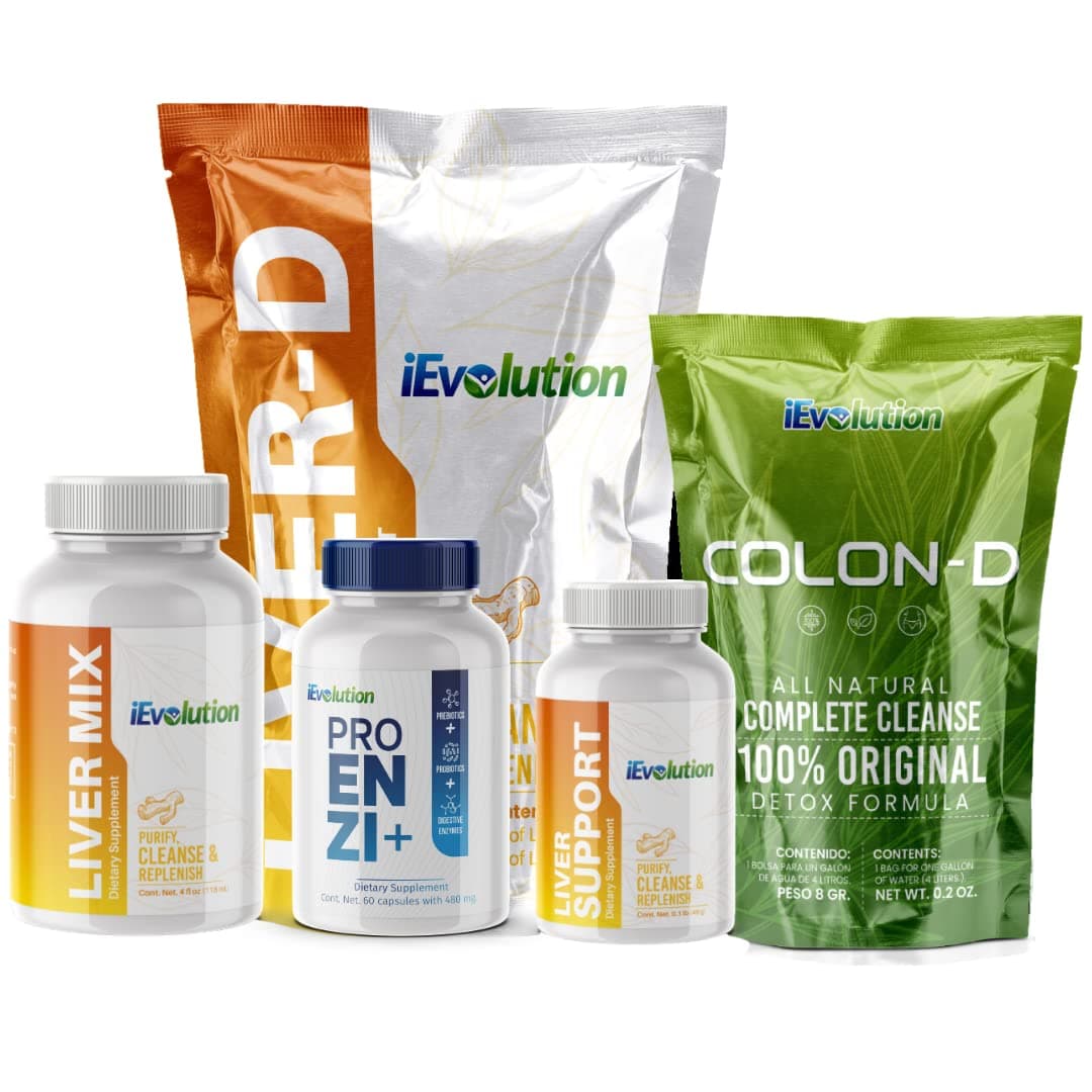 21D-Challange, Liver Detox, Colon Detox Cleanse - Liver-D & Colon-D, Liver Complex Supplement to Detox, Cleanse, and Repair The Liver | Natural Ingredients