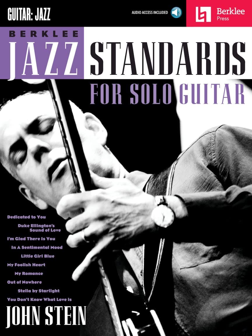 Berklee Jazz Standards for Solo Guitar | Berklee Guide Sheet Music Book with Online Audio | Jazz Guitar Songbook for Students and Teachers | Solo Guitar Arrangements with TAB for Players