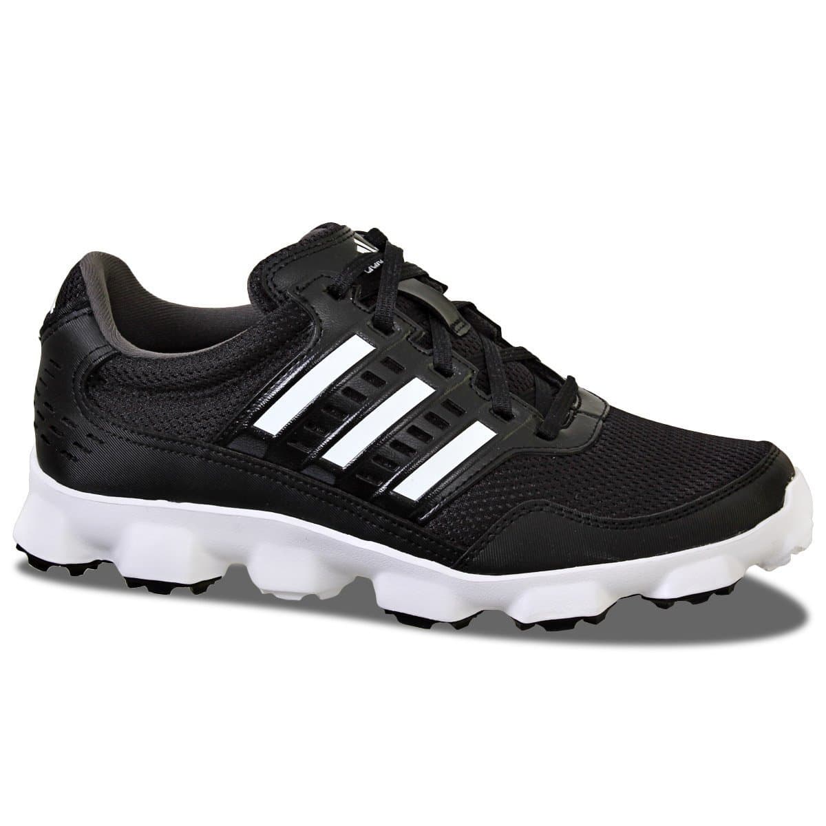 2015 Adidas Crossflex Sport Mens Spikeless Golf Shoes Core Black/White 9.5UK