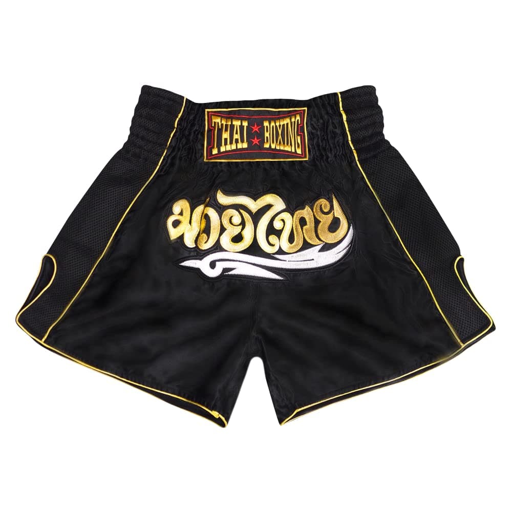 Classic Muay Thai Shorts for Men Women Boxing Kickboxing High Grade MMA Fight Clothing Training Workout Trunks