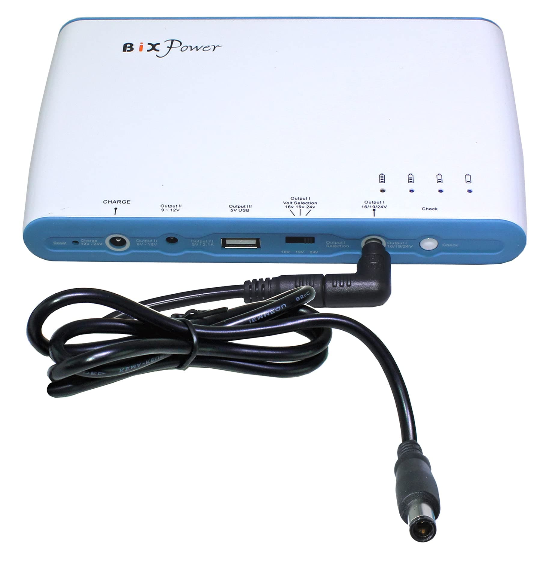 High Capacity (100 Wh) Battery Power Pack Compatible with ResMed AirSense 10 Series CPAP Machine BP100-S10 White