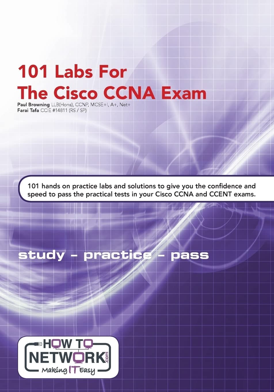 101 Labs for the Cisco CCNA Exam Paperback – 7 July 2017
