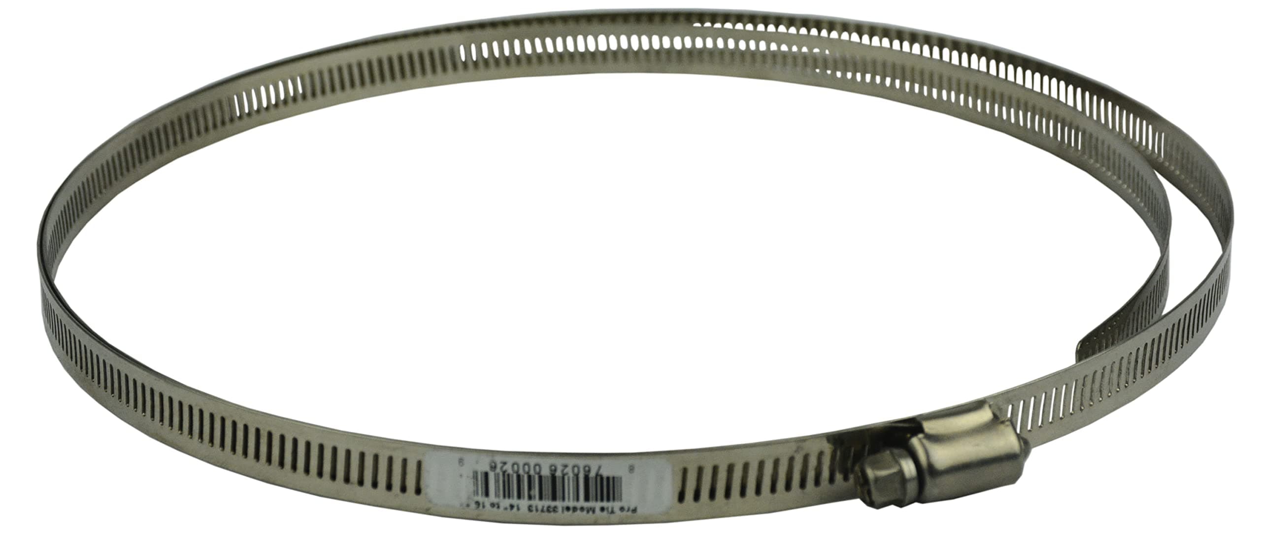 Pro Tie 33713-10 Regular Duty All Stainless Hose Clamp, Range 1-5/8" To 16-1/2" Diameter, 10 Pack