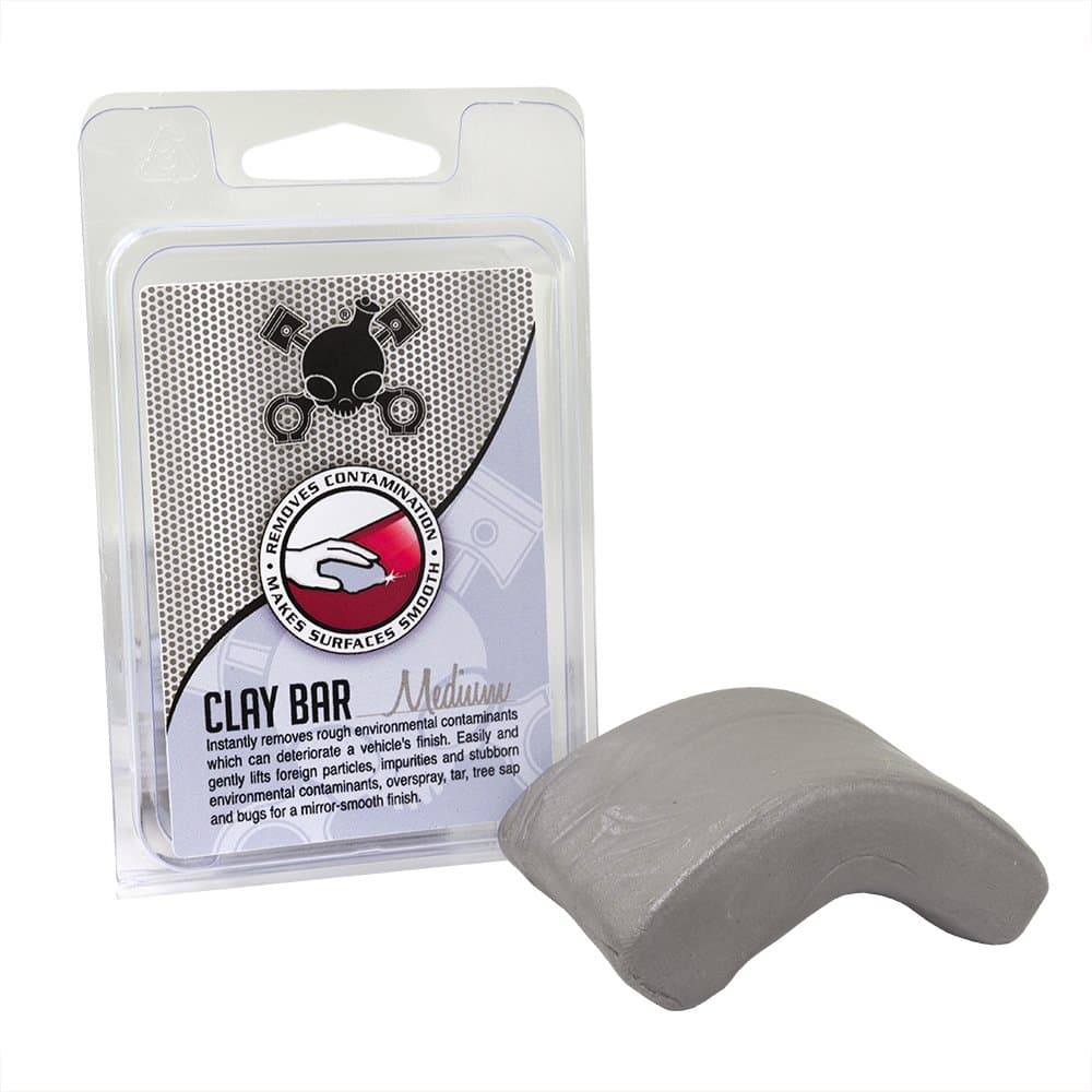 CLY_402 Medium Clay Bar, Gray (100 g)