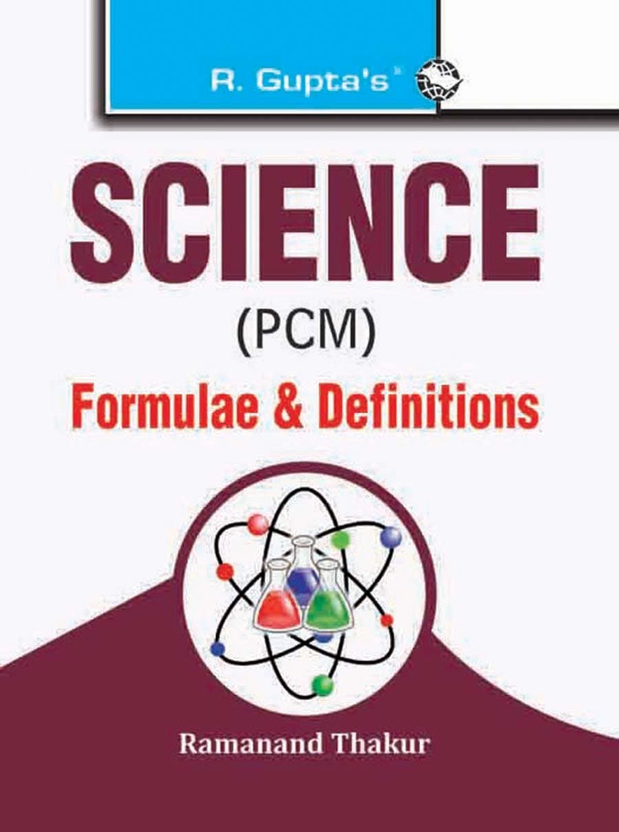 Science (Pcm) Formulae & Definitions