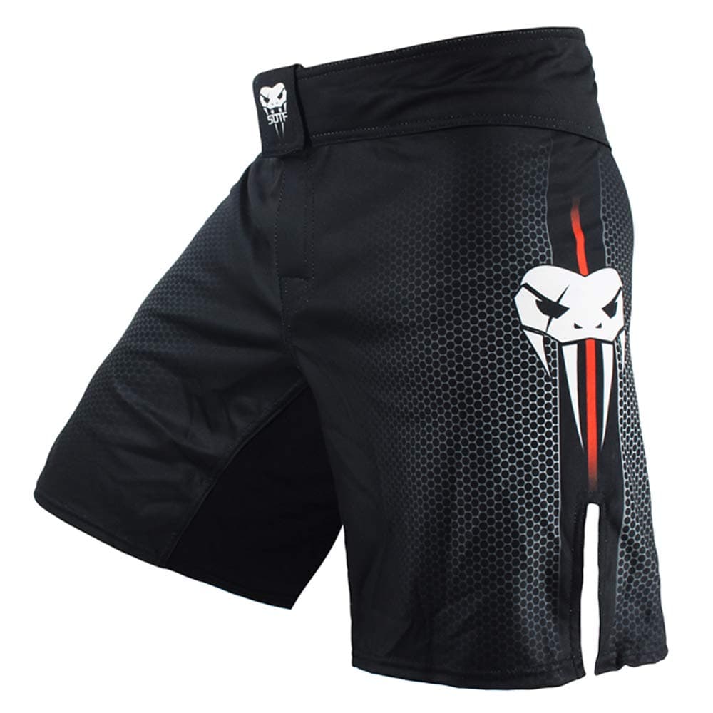 SOTFBoxing Shorts for Men Training Fight Shorts Men MMA BJJ Shorts No Gi