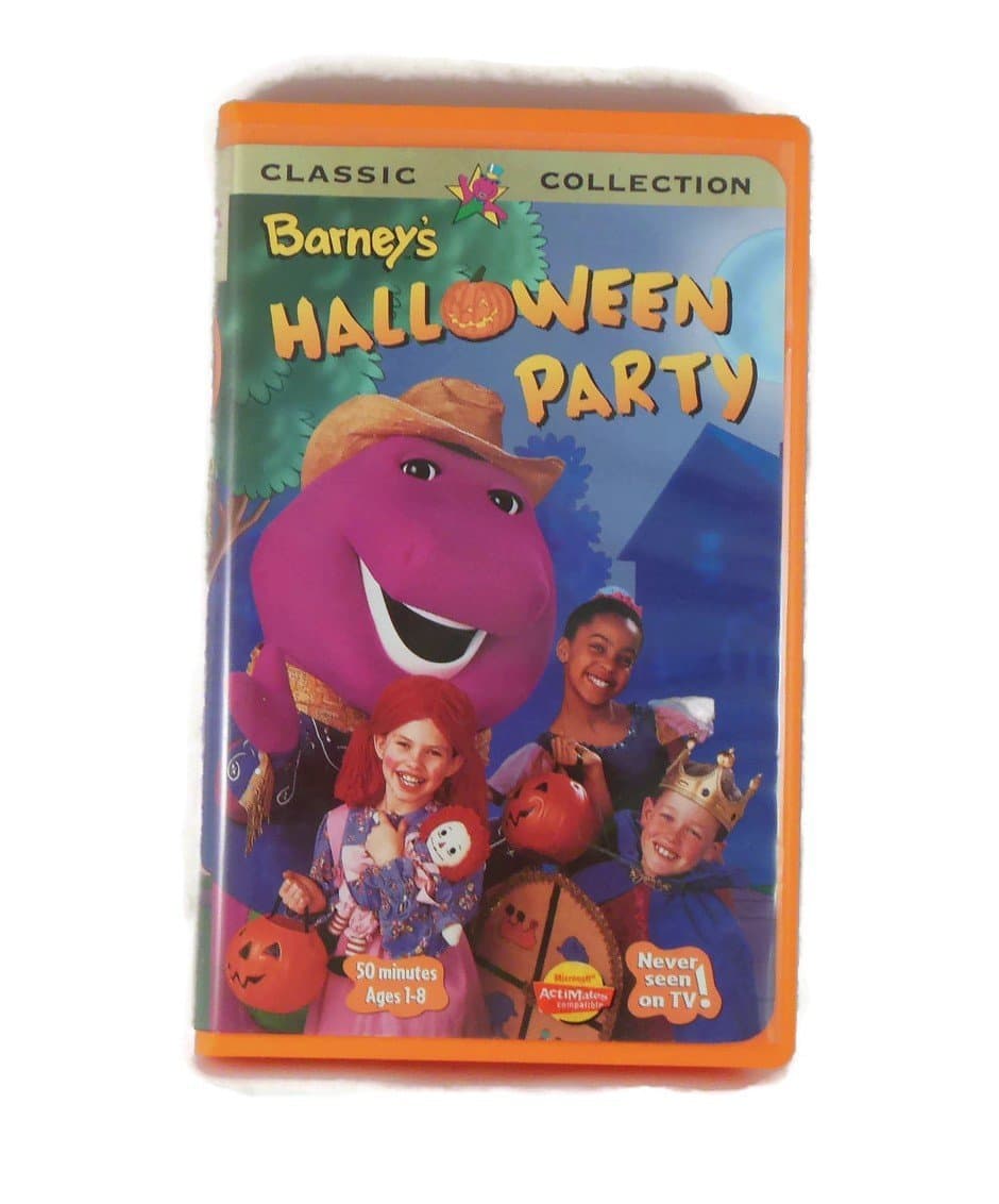 Barney - Barney's Halloween Party [VHS]