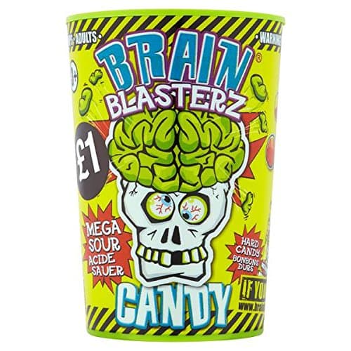 Brain Blasterz Mega Sour Hard Candy 3+ 48g (Pack of 12 x Sgl)