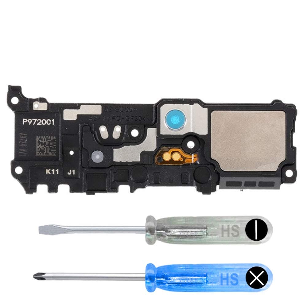 MMOBIEL Loud Speaker Compatible with Samsung Galaxy Note 10 Plus 2019 - Ringer Buzzer Flex Cable Loudspeaker Replacement - Incl. Screwdrivers