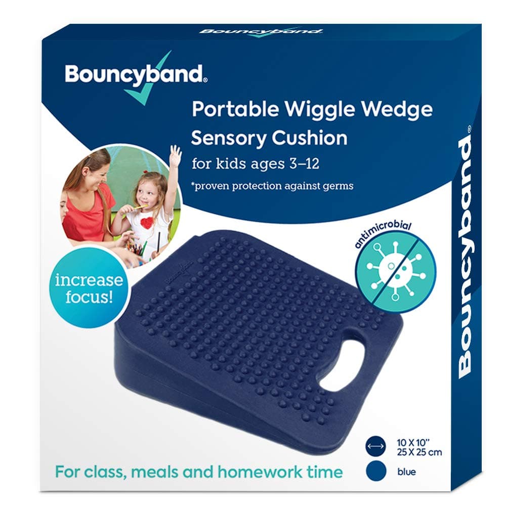 Wedge Wiggle Seat Sensory Cushion (10” Square)