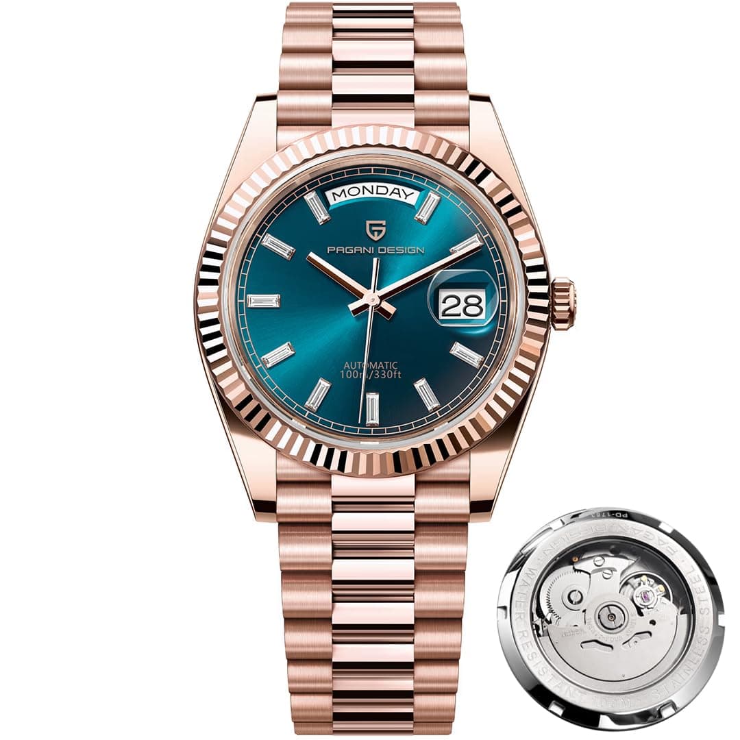 Pagani Design DD40 PD1783 Men's Watches Luxury Automatic Watch Men AR Sapphire Glass Mechanical Wristwatch Men 10Bar NH36A Movement