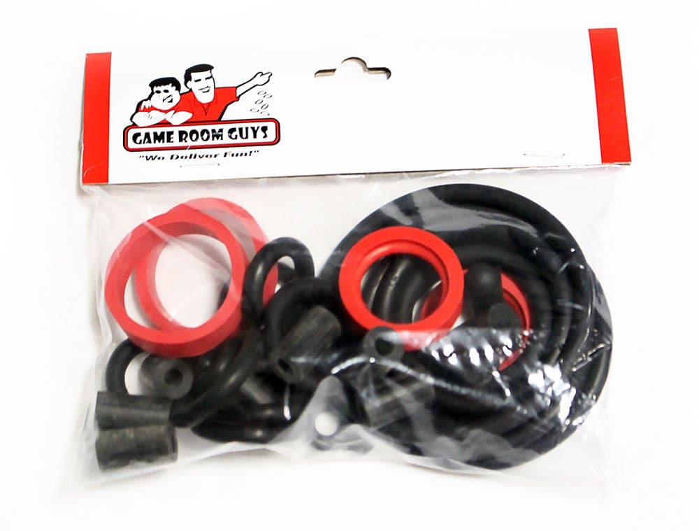 Game Room GuysGottlieb Shaq Attaq Pinball Black Rubber Ring Kit