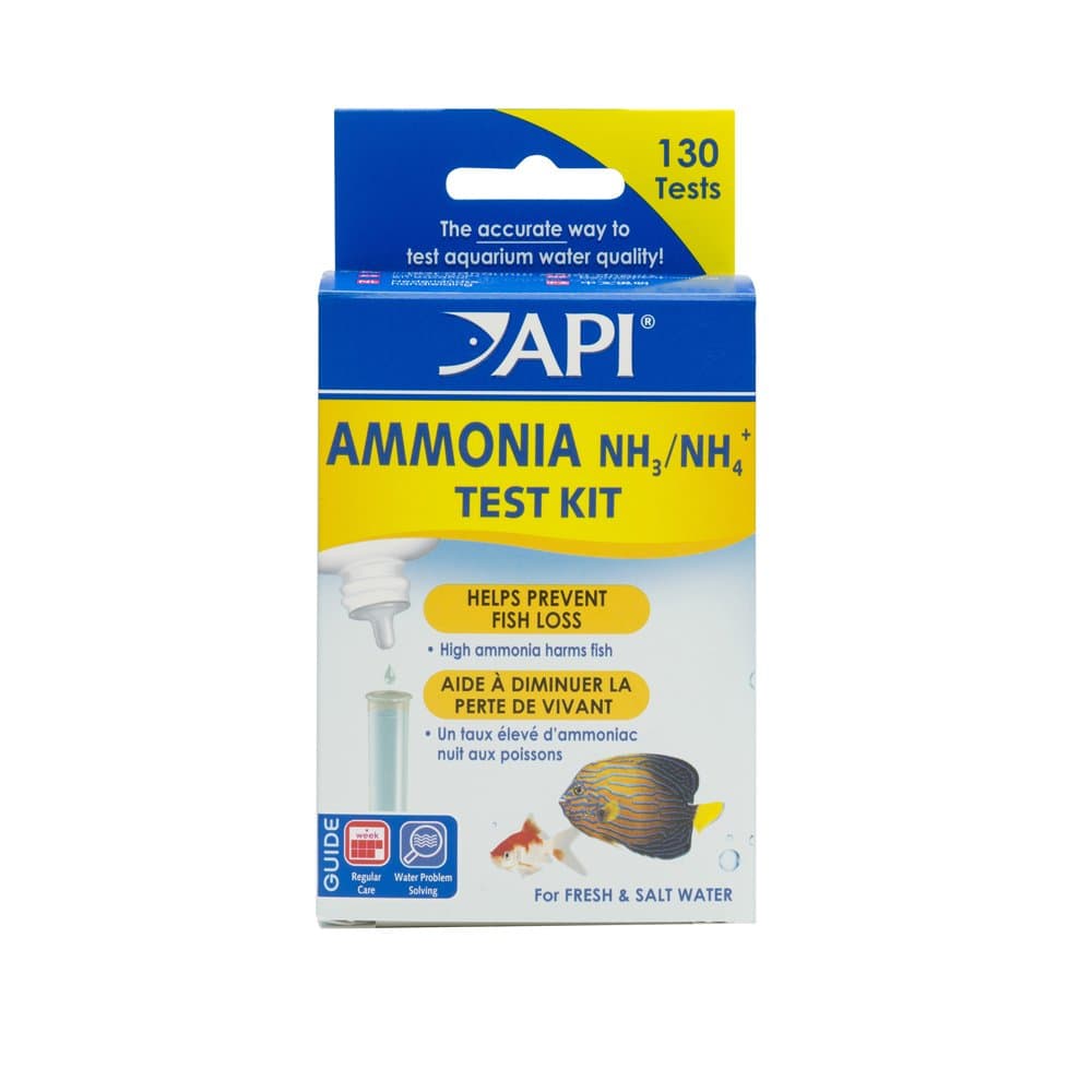 API Ammonia Test Kit, 130 count, multicolor