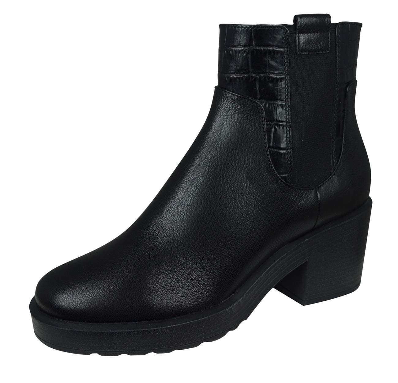 Geox Girl's D Kenly Mid a Chelsea Boots