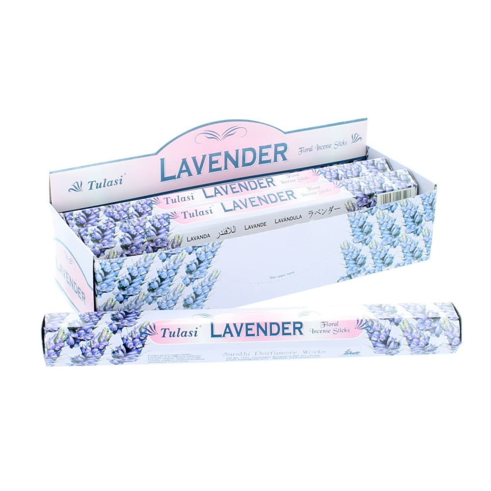 Tulasi Incense Sticks Box of 6 packs (120 sticks) - Fragrances A to L