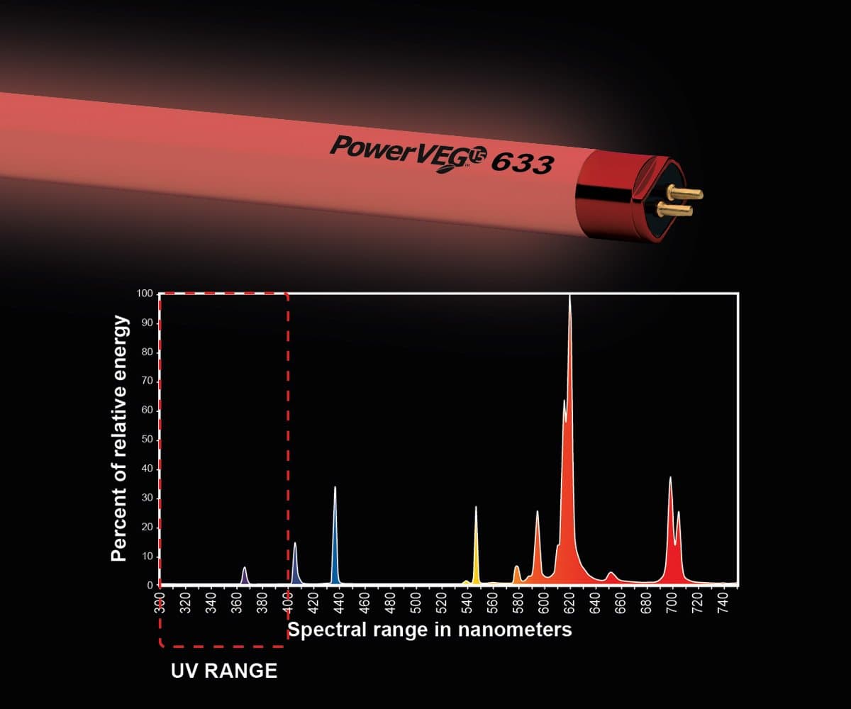 Eye Hortilux PowerVEG 633 2 ft 24 watt HO T5