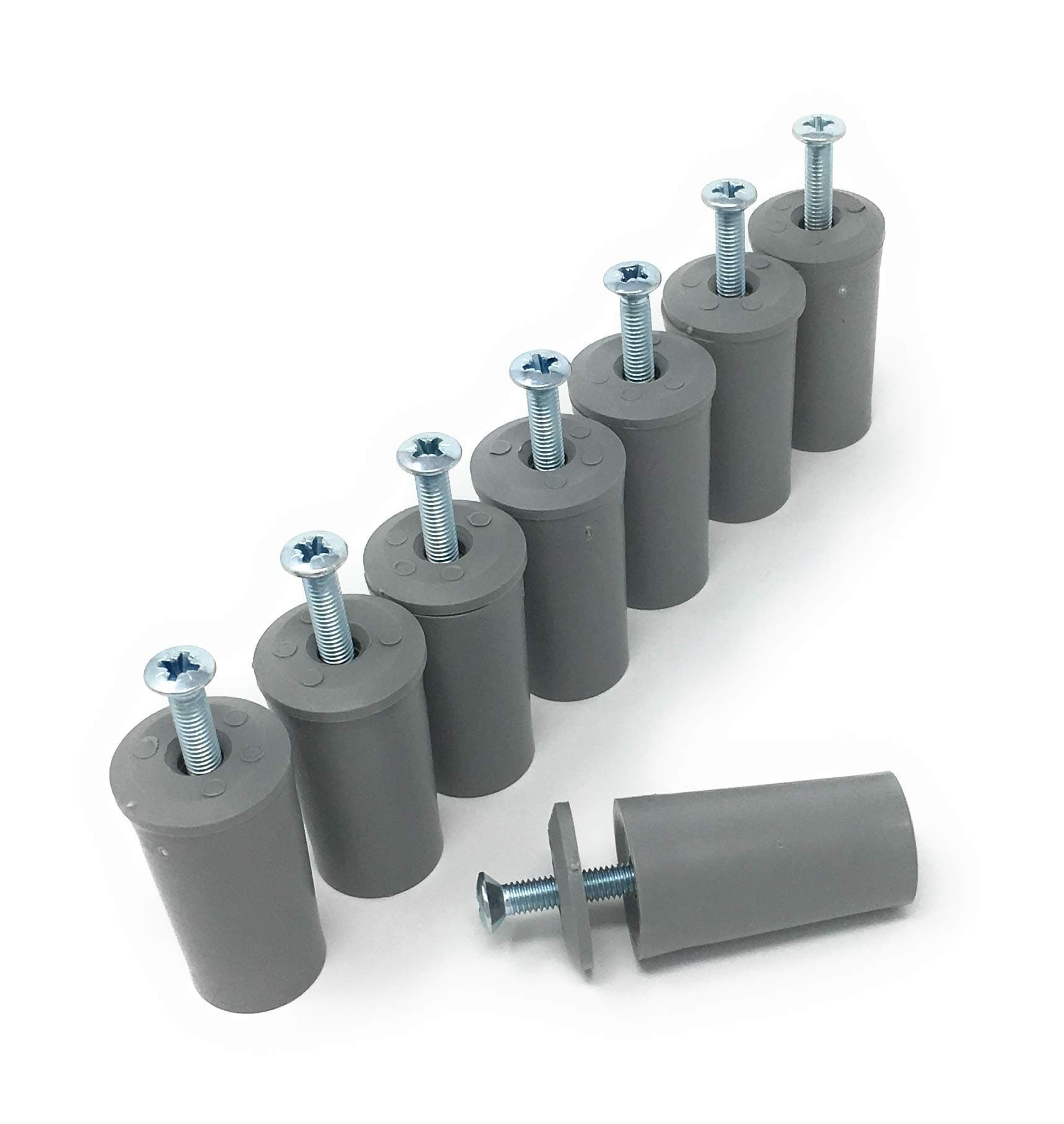 Buffer Stop for Roller Shutter, 40 mm - 8 Pieces - Grey