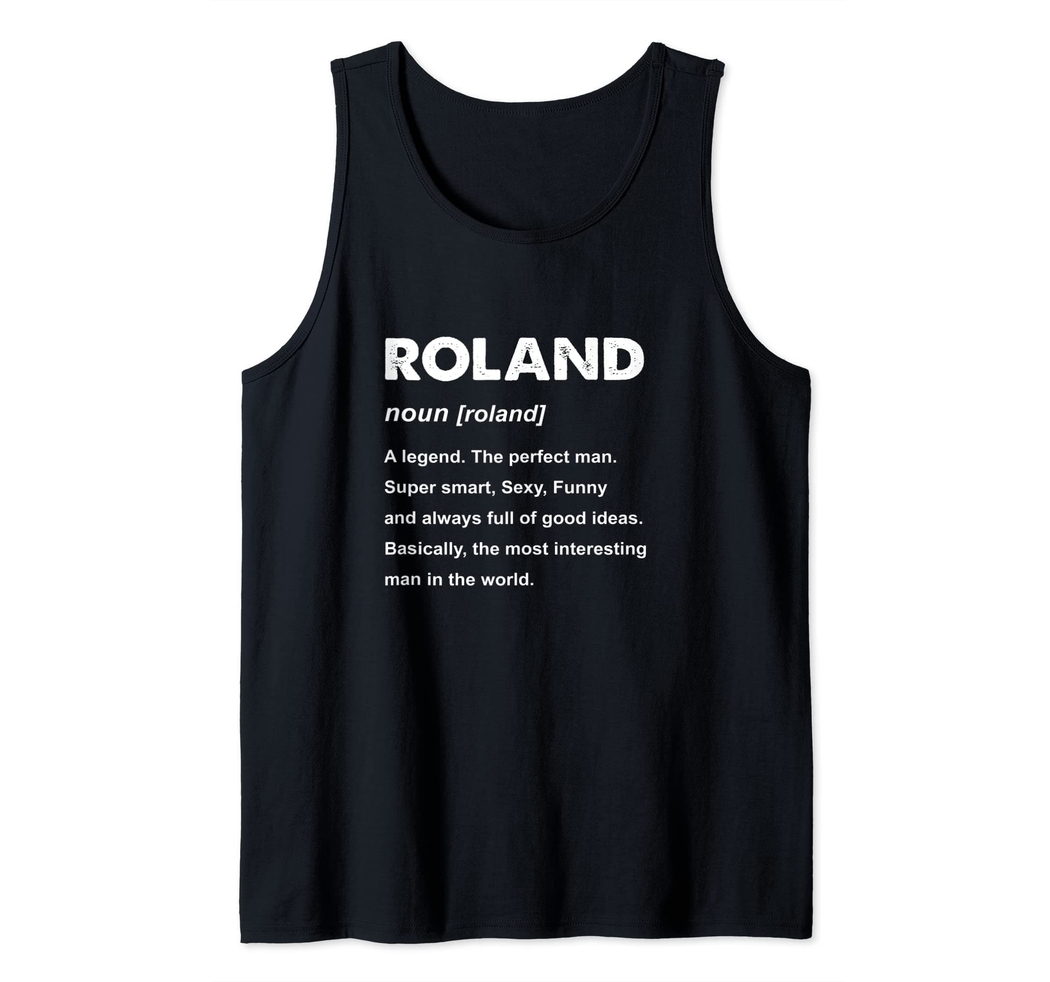 Roland Name Tank Top