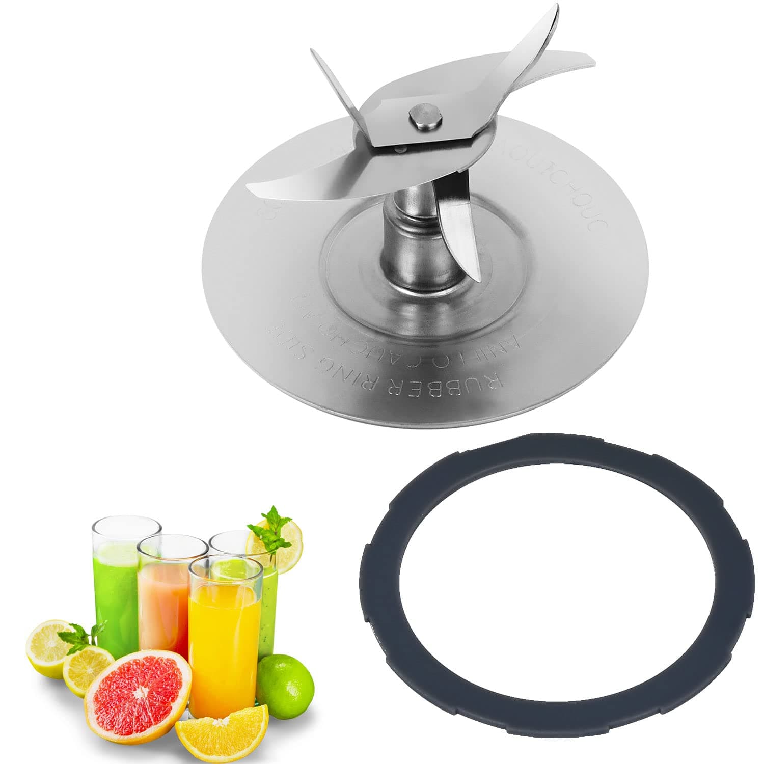 GZsenwo Blender Cutter Accessory Blade Replacement Stainless Steel Blender Cutter Fit for Oster Pro 1200