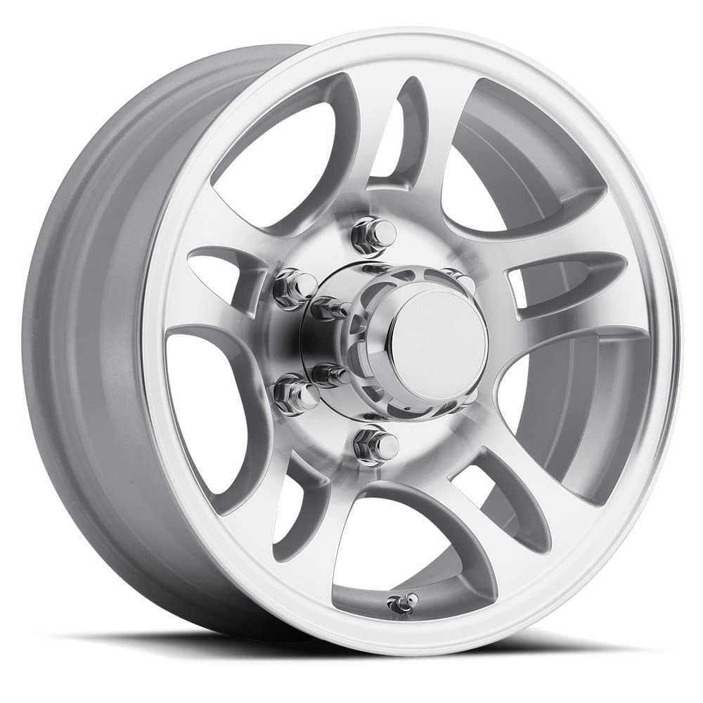 SENDEL T03 ALUMINUM TRAILER WHEEL WITH MACHINED FINISH 15X6 5X4.50(114.3) +0 3.19
