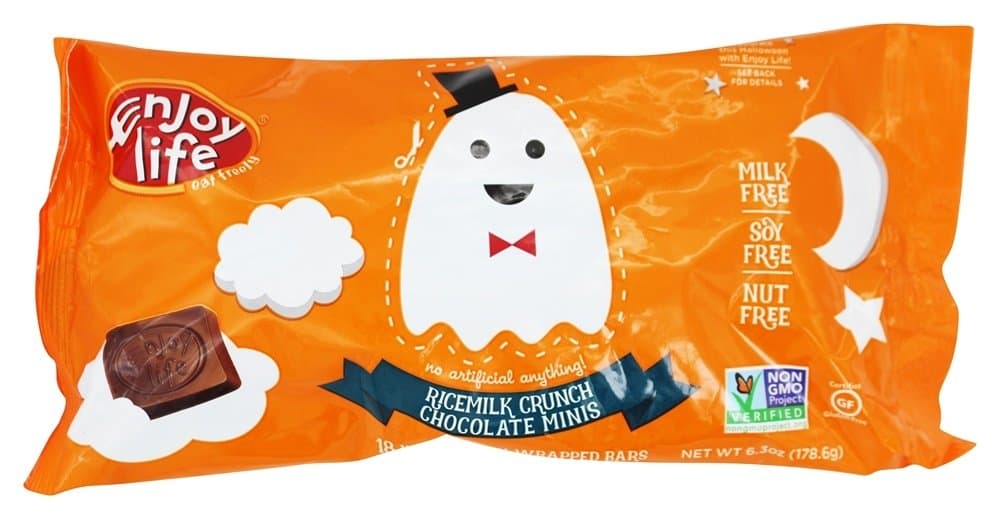 Enjoy Life Foods - Halloween Chocolate Minis Ricemilk Crunch - 18 Bars