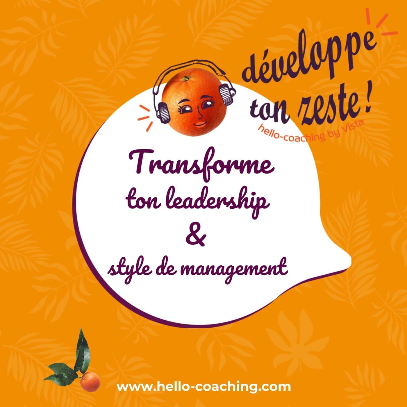MANAGEMENT & LEADERSHIP- DEVELOPPE TON ZESTE