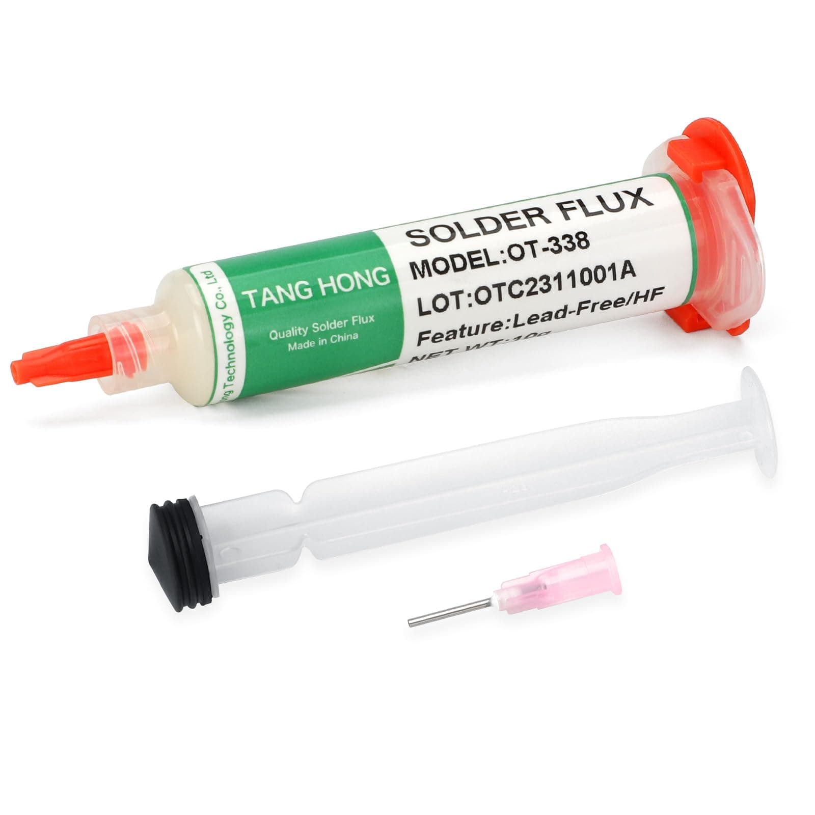 338 Solder Flux, No Clean Flux,0 Halogen Soldering Flux, Liquid Flux, Suitable for IC/Phone/Digital Camera Etc. Precision Electronic Repair Flux, Lead Free Flux(10g)