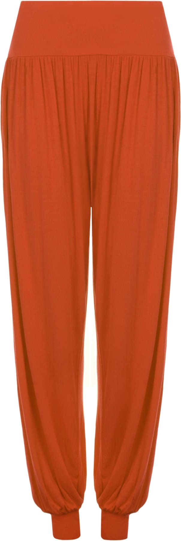 Ladies Plus Size Harem Trousers Womens Full Length Stretch Casual Pants