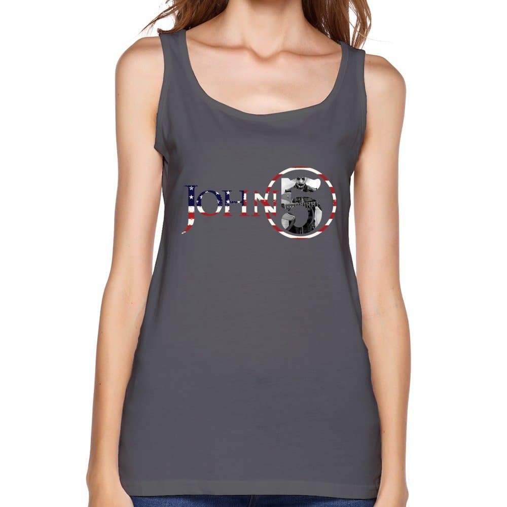 JUJ John 5 Women's Tank Top DeepHeather Small