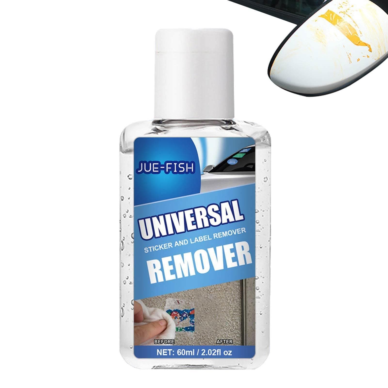 2 Pcs Car Sticker Remover | Safe Adhesive Remover for Cars | Multipurpose Adhesive Remover Removes Chewing Gum, Grease, Tar, Stickers, Oil, and Blood Xiaoyezi