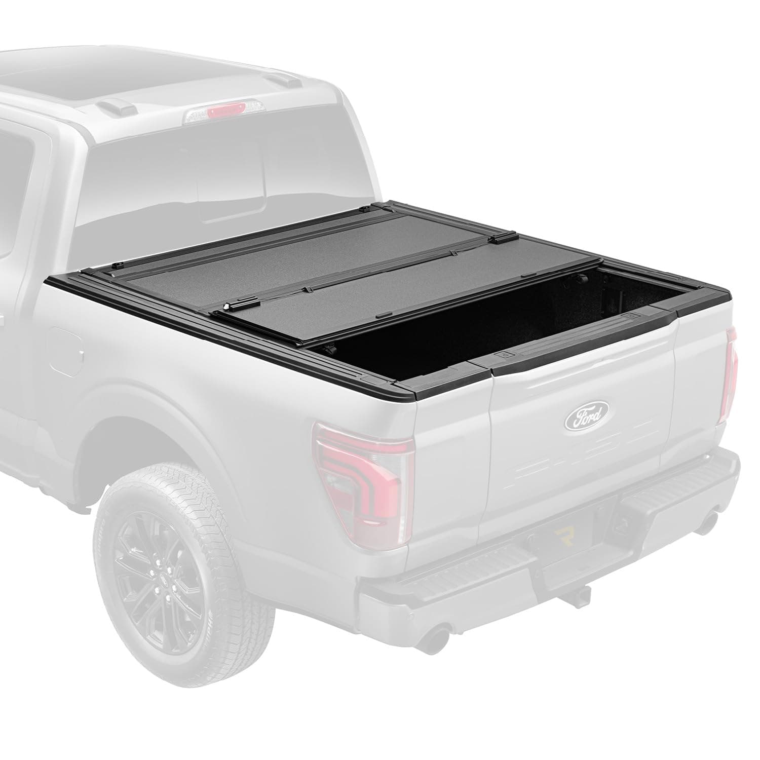 RealTruck BAK BAKFlip MX4 Hard Folding Truck Bed Tonneau Cover | 448339 | Fits 2021-2026 Ford F-150 (incl. Raptor/Lightning) 5' 7" Bed (67.1")