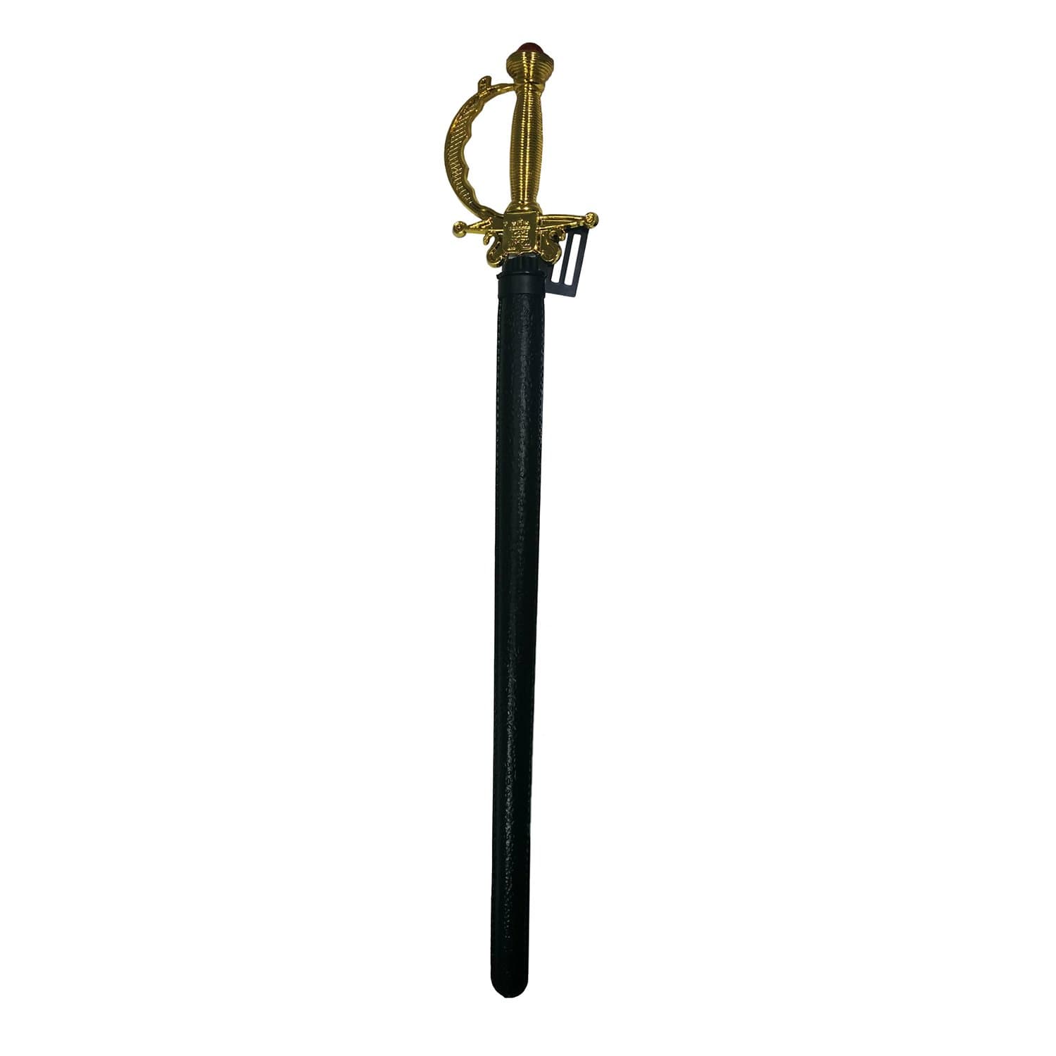 Rubies Halloween Cavalry Sword Gold Handle W/Sheath Plastic New 352