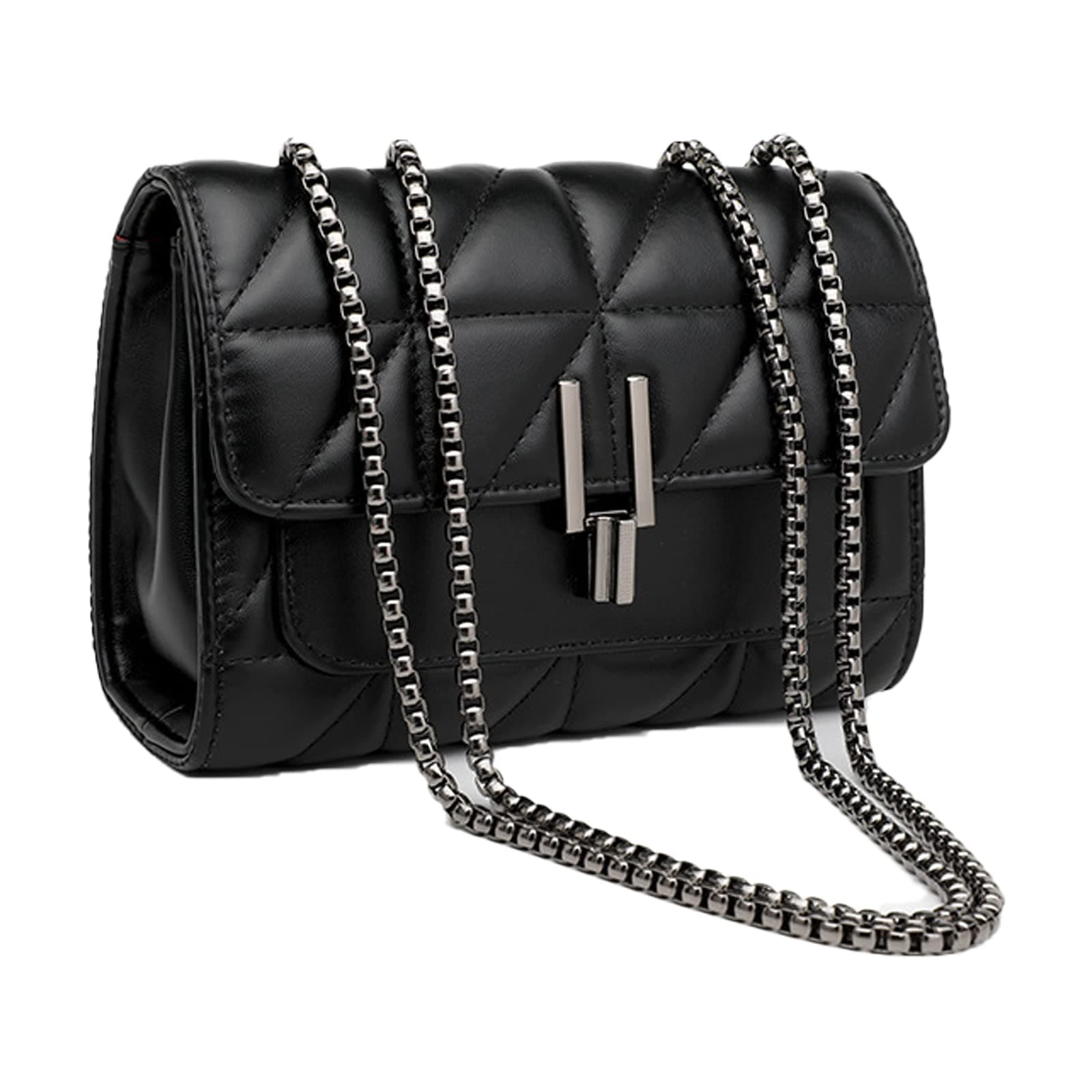 Crossbody Bags for Women Black PU Leather Shoulder Bag, Cellphone Bags Wallet Purse and Handbags Card Holder for Women