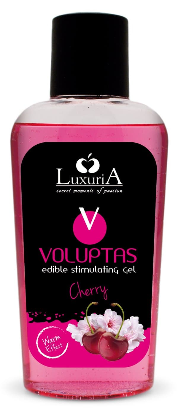 100 ml Cherry Voluptas Edible Warming Stimulating Gel