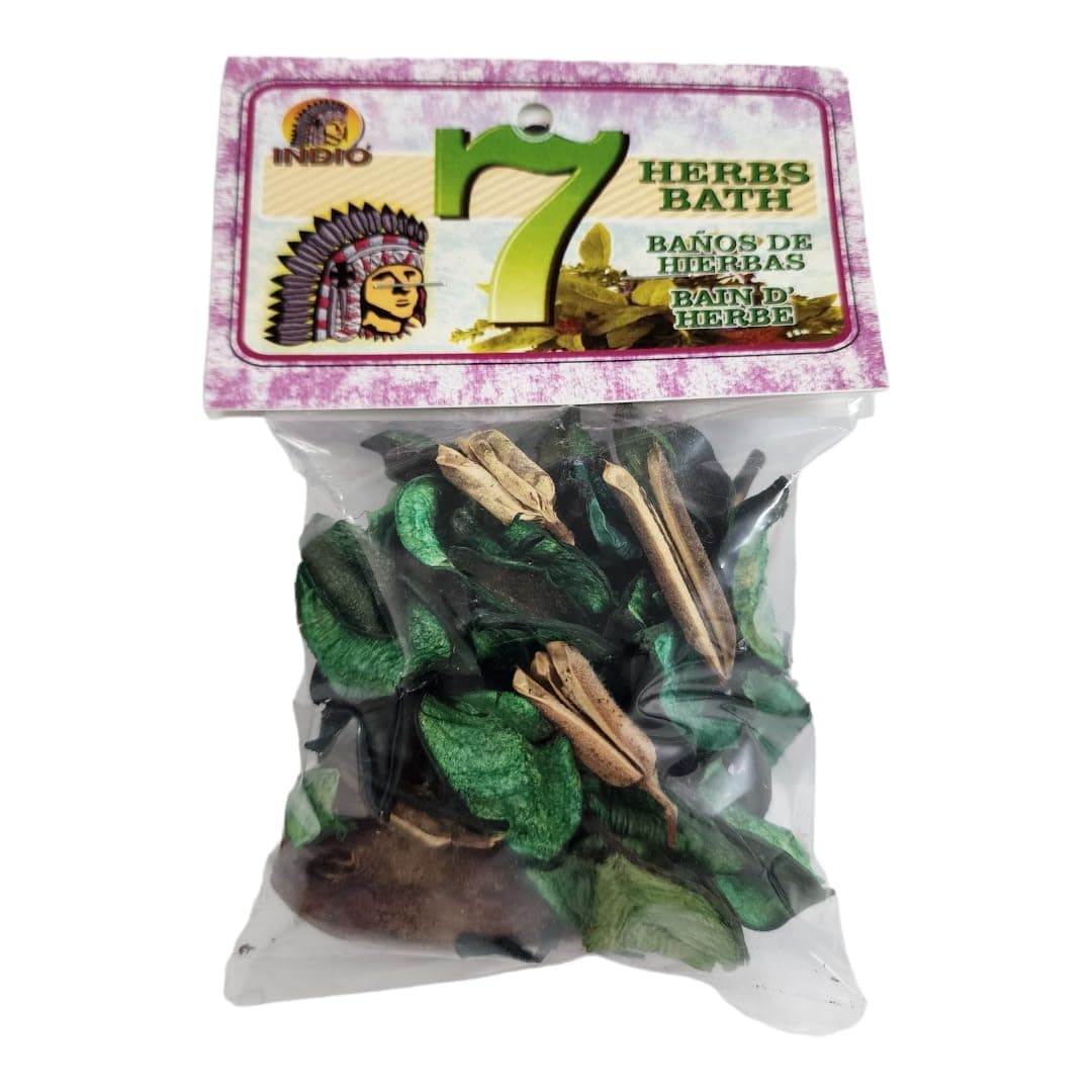 7 Herbs Bath Herbs 0.75oz Jar