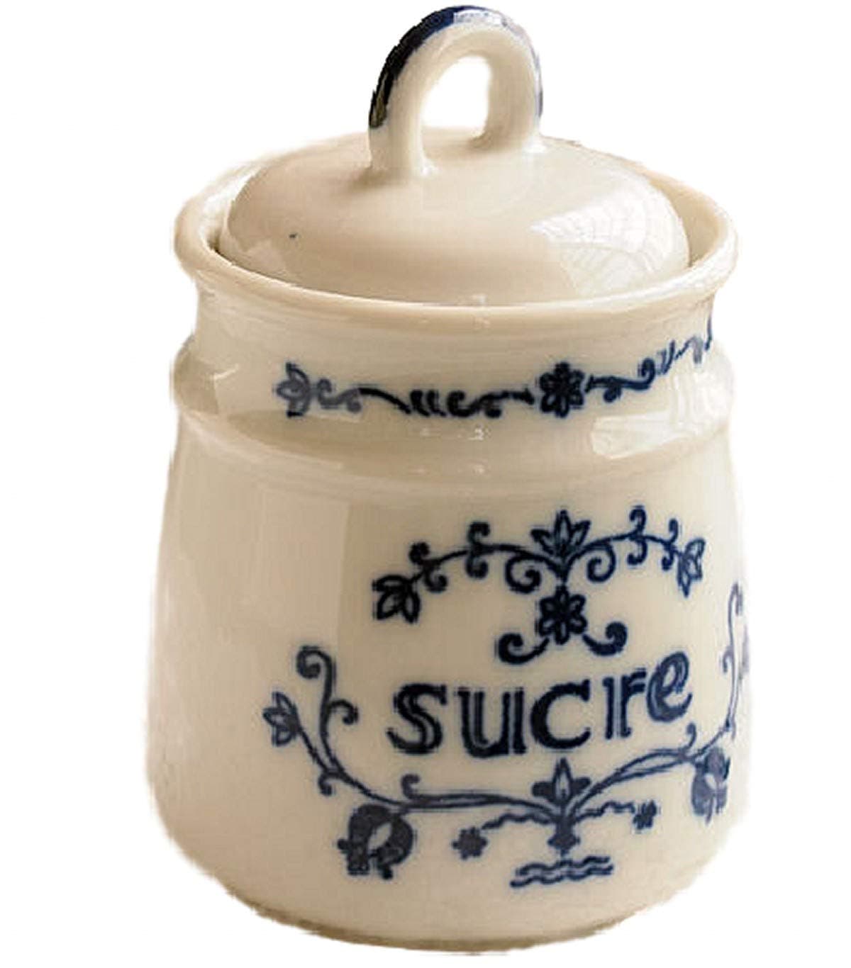 [ French Country antique goods ] Roxas porcelain , Cousine series sugar pot