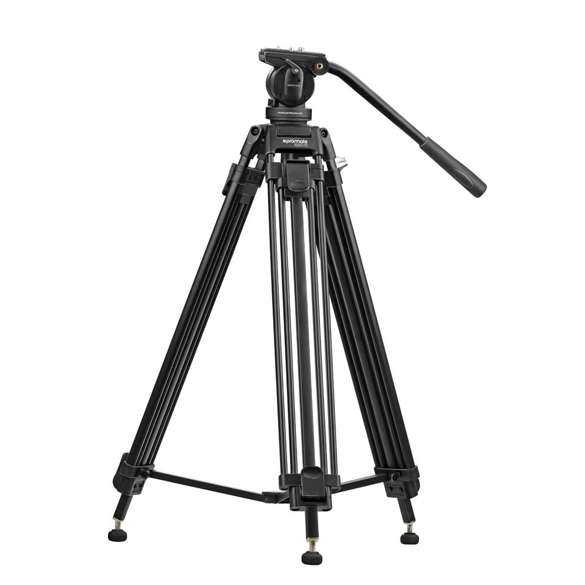 Promate Pixels 170 – Professional Video Tripod, Black